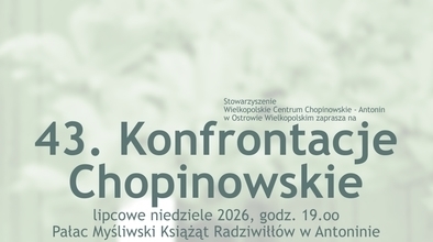 Ilustracja do artykułu: 43. Konfrontacje Chopinowskie