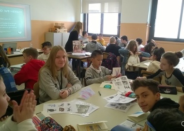 Uczniowie „Siódemki” w Mediolanie (2)