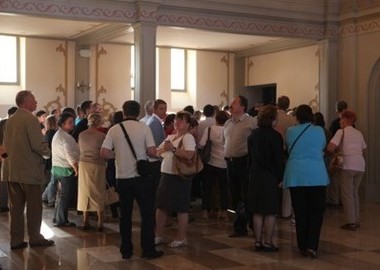 Tłumy na dniach otwartych w Synagodze 3