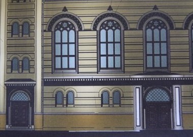 Synagoga będzie podświetlona 3