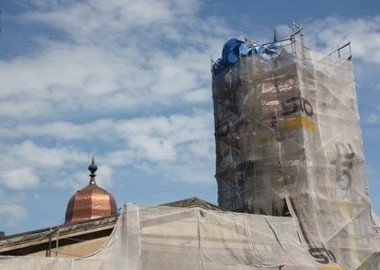 Remont dachu Synagogi 6