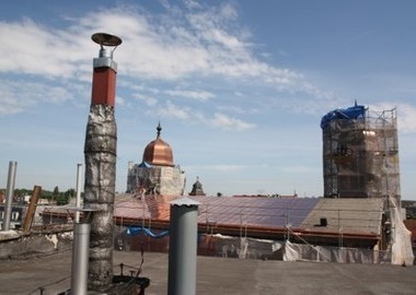 Remont dachu Synagogi 5