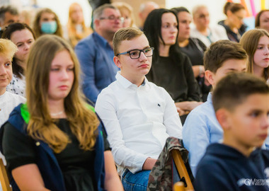 Stypendia im. świętego Jana Pawła II Miasta Ostrowa Wielkopolskiego 18-10-2021 (13)