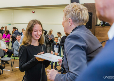 Stypendia im. świętego Jana Pawła II Miasta Ostrowa Wielkopolskiego 18-10-2021 (189)