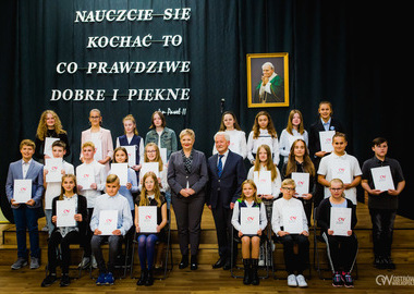 Stypendia im. świętego Jana Pawła II Miasta Ostrowa Wielkopolskiego 18-10-2021 (137)