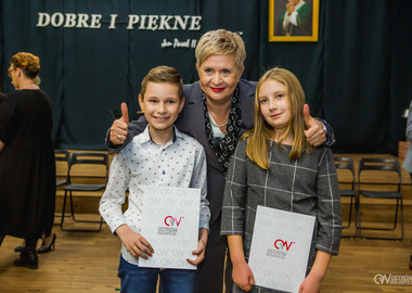 Stypendia im. świętego Jana Pawła II Miasta Ostrowa Wielkopolskiego 18-10-2021 (309)
