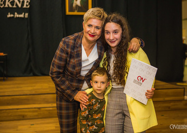 Stypendia im. świętego Jana Pawła II miasta Ostrowa Wielkopolskiego, 20.10.2021 (414)