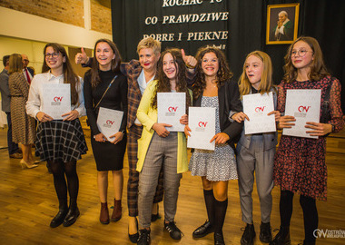 Stypendia im. świętego Jana Pawła II miasta Ostrowa Wielkopolskiego, 20.10.2021 (411)