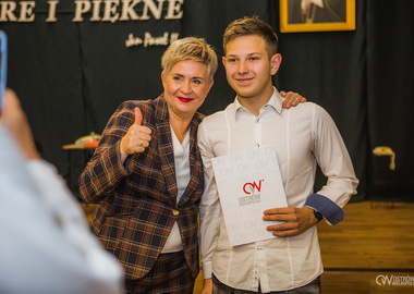Stypendia im. świętego Jana Pawła II miasta Ostrowa Wielkopolskiego, 20.10.2021 (410)