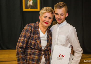 Stypendia im. świętego Jana Pawła II miasta Ostrowa Wielkopolskiego, 20.10.2021 (409)