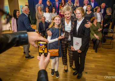 Stypendia im. świętego Jana Pawła II miasta Ostrowa Wielkopolskiego, 20.10.2021 (394)