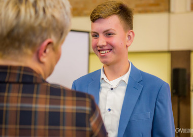 Stypendia im. świętego Jana Pawła II miasta Ostrowa Wielkopolskiego, 20.10.2021 (378)