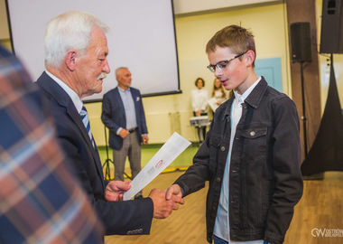 Stypendia im. świętego Jana Pawła II miasta Ostrowa Wielkopolskiego, 20.10.2021 (362)