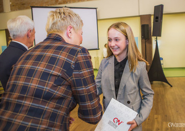 Stypendia im. świętego Jana Pawła II miasta Ostrowa Wielkopolskiego, 20.10.2021 (361)