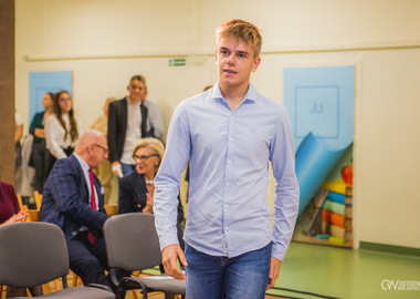 Stypendia im. świętego Jana Pawła II miasta Ostrowa Wielkopolskiego, 20.10.2021 (338)