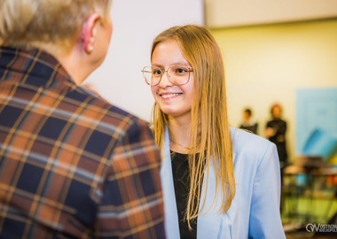 Stypendia im. świętego Jana Pawła II miasta Ostrowa Wielkopolskiego, 20.10.2021 (311)