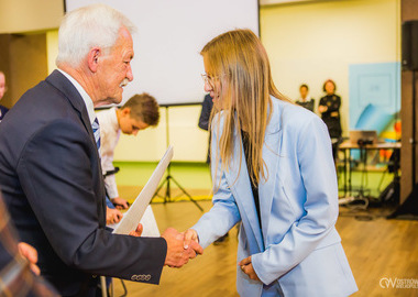 Stypendia im. świętego Jana Pawła II miasta Ostrowa Wielkopolskiego, 20.10.2021 (309)