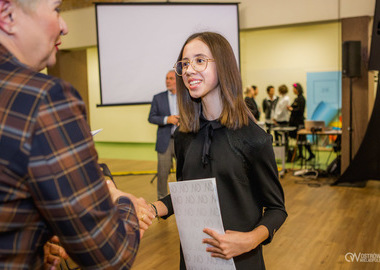 Stypendia im. świętego Jana Pawła II miasta Ostrowa Wielkopolskiego, 20.10.2021 (303)