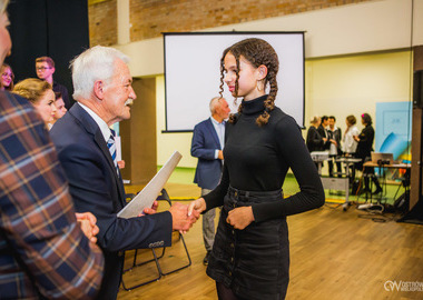Stypendia im. świętego Jana Pawła II miasta Ostrowa Wielkopolskiego, 20.10.2021 (302)