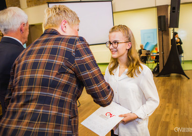 Stypendia im. świętego Jana Pawła II miasta Ostrowa Wielkopolskiego, 20.10.2021 (290)