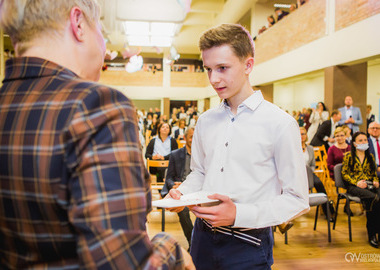 Stypendia im. świętego Jana Pawła II miasta Ostrowa Wielkopolskiego, 20.10.2021 (284)