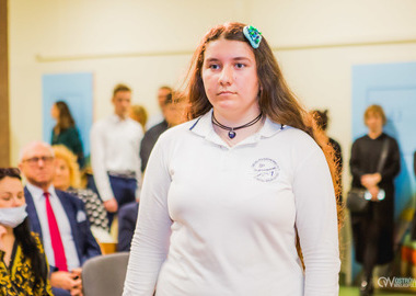 Stypendia im. świętego Jana Pawła II miasta Ostrowa Wielkopolskiego, 20.10.2021 (277)