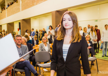 Stypendia im. świętego Jana Pawła II miasta Ostrowa Wielkopolskiego, 20.10.2021 (269)