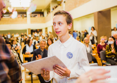 Stypendia im. świętego Jana Pawła II miasta Ostrowa Wielkopolskiego, 20.10.2021 (267)