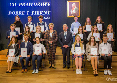 Stypendia im. świętego Jana Pawła II miasta Ostrowa Wielkopolskiego, 20.10.2021 (224)