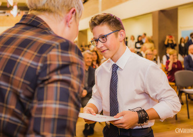 Stypendia im. świętego Jana Pawła II miasta Ostrowa Wielkopolskiego, 20.10.2021 (212)