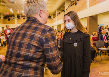 Stypendia im. świętego Jana Pawła II miasta Ostrowa Wielkopolskiego, 20.10.2021 (207)