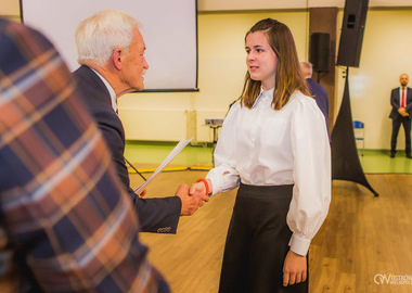 Stypendia im. świętego Jana Pawła II miasta Ostrowa Wielkopolskiego, 20.10.2021 (184)