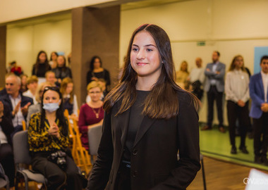 Stypendia im. świętego Jana Pawła II miasta Ostrowa Wielkopolskiego, 20.10.2021 (170)