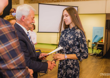 Stypendia im. świętego Jana Pawła II miasta Ostrowa Wielkopolskiego, 20.10.2021 (135)
