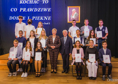 Stypendia im. świętego Jana Pawła II miasta Ostrowa Wielkopolskiego, 20.10.2021 (92)