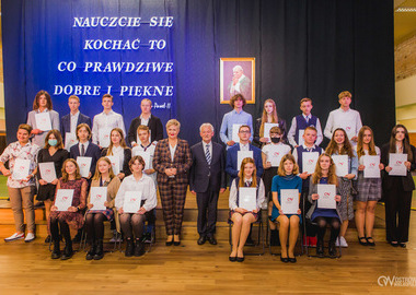Stypendia im. świętego Jana Pawła II miasta Ostrowa Wielkopolskiego, 20.10.2021 (62)