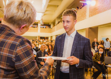 Stypendia im. świętego Jana Pawła II miasta Ostrowa Wielkopolskiego, 20.10.2021 (47)