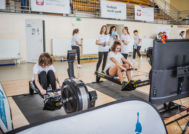 zajęcia sportowe z Moniką Pyrek w Szkole Podstawowej numer 6 w Ostrowie Wielkopolskim  (7)