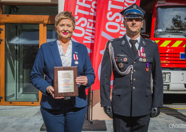 OSP Ostrów Wielkopolski. Jubileusz 155-lecia istnienia Jednostki oraz oddanie zmodernizowanej strażnicy (80)