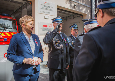 OSP Ostrów Wielkopolski. Jubileusz 155-lecia istnienia Jednostki oraz oddanie zmodernizowanej strażnicy (58)