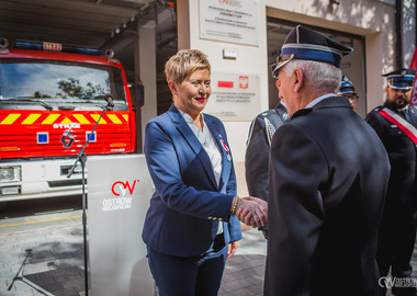 OSP Ostrów Wielkopolski. Jubileusz 155-lecia istnienia Jednostki oraz oddanie zmodernizowanej strażnicy (56)