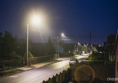 Zmodernizowane oświetlenie uliczne w ramach EOG (3)