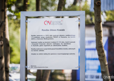Rzeźba „GŁOWA KOWALA” wraca do dawnej świetności (6)