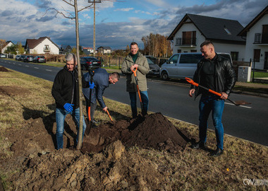 Zielony akcent na 35-lecie samorządu. W Ostrowie Wielkopolskim posadzono Aleję Lipową (58)