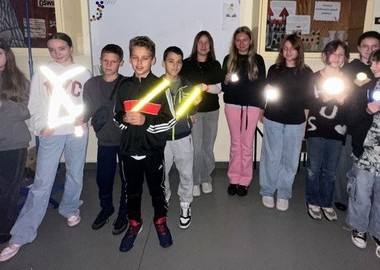 SP2 w blasku akcji ‘Odblaskowa Szkoła!  (2)