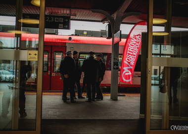 Oficjalne uruchomienie nowych połączeń kolejowych. Dworzec PKP w Ostrowie Wielkopolskim (26)