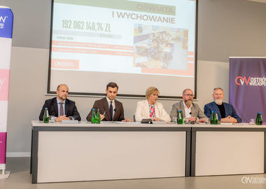 Budżet za 2025 rok z nadwyżką operacyjną i wysokim poziomem inwestycji. Konferencja prasowa (13)