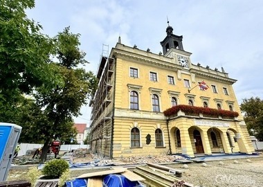 Trwa termomodernizacja Ratusza (5)