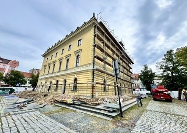 Trwa termomodernizacja Ratusza (1)