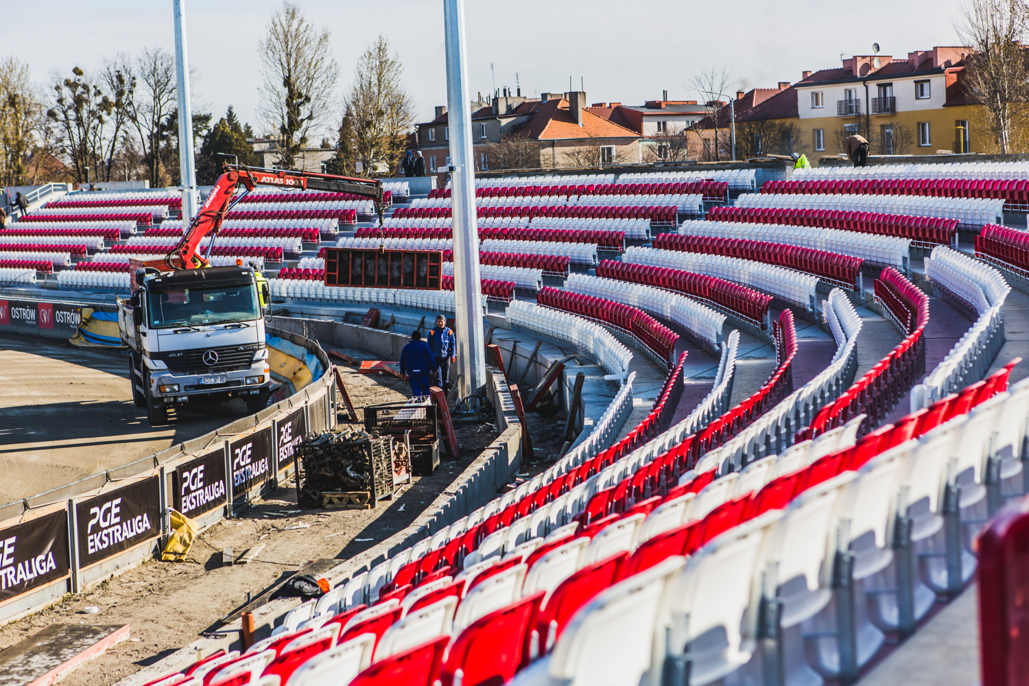 Ostatnie przygotowania Stadionu Miejskiego do startu w nowym sezonie